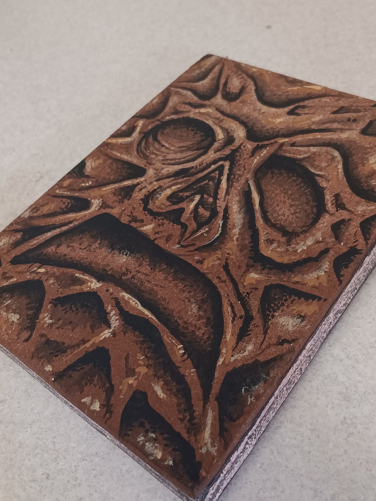 Necronomicon Book (wooden Panel)