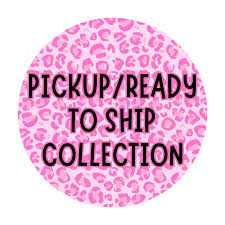 Ready to ship or pickup