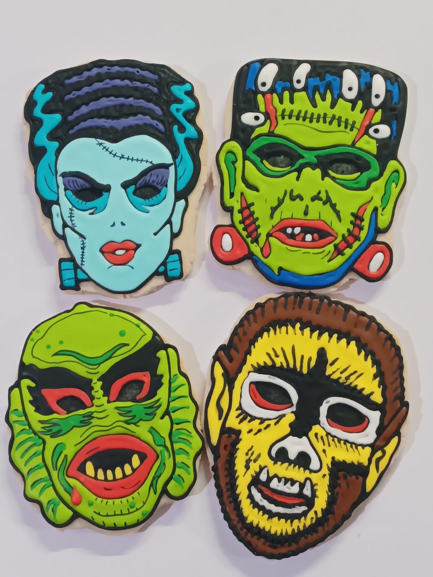 Decorated cookies