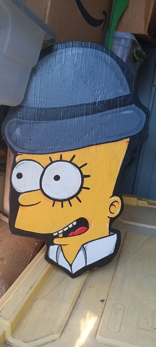 Clockwork Bart (original art)