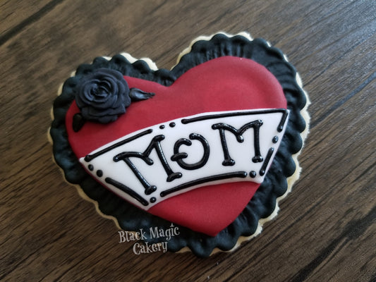 Tattooed mom